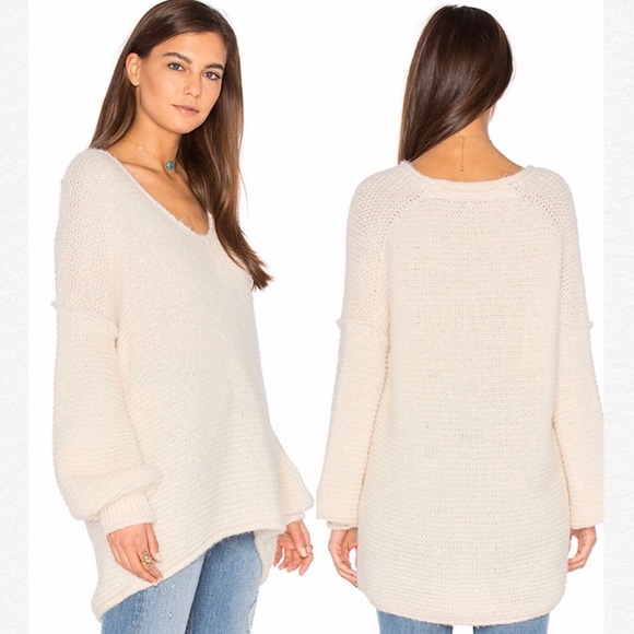 Free People Sweaters - Free People All Mine Sweater Alpaca Chunky Knit XS